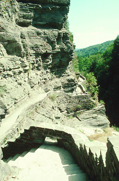 Gorge Trail near Lucifer Falls